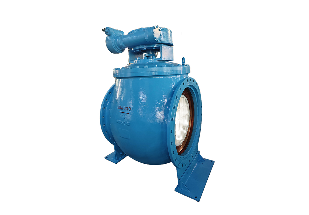 Top-Mounted Large Diameter Eccentric Half-Ball Valve