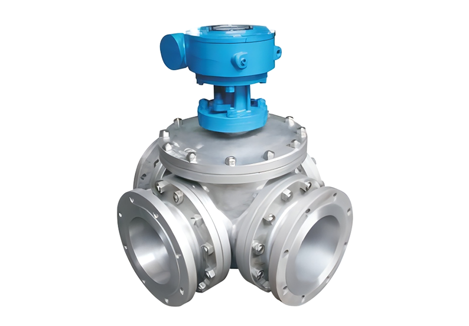 Top-Mounted L-Type Three-Way Ball Valve